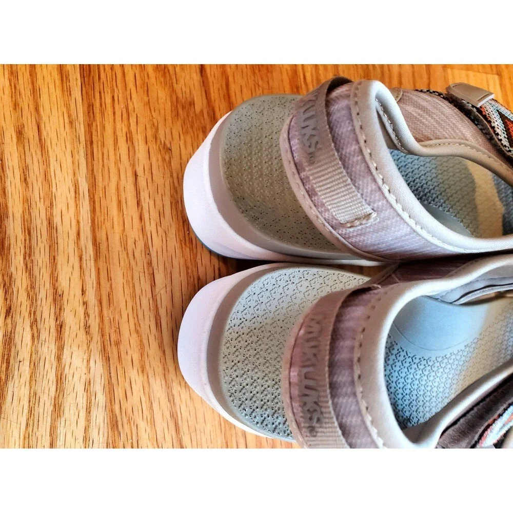 Muk luks sandals Roller Style Hook and Loop Strappy Size 9 - Picture 7 of 10
